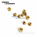 Cage Nuts Aluminum Alloy Anodized Serrated Nuts